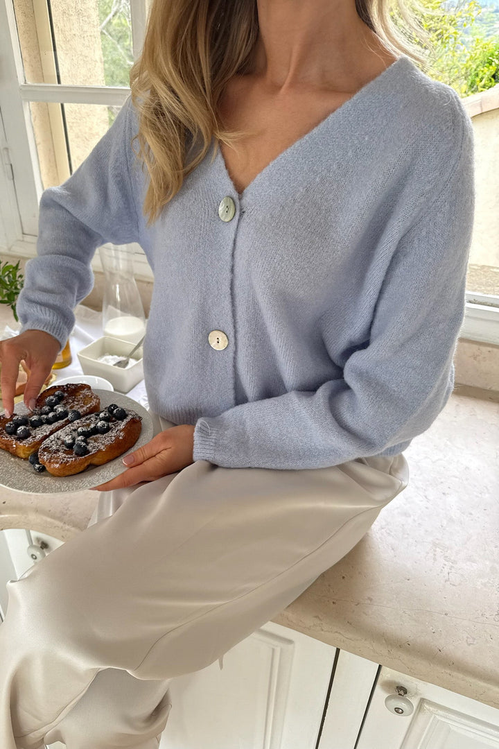 Vicky Cardigan Light Blue | Genser | Smuk - Dameklær på nett