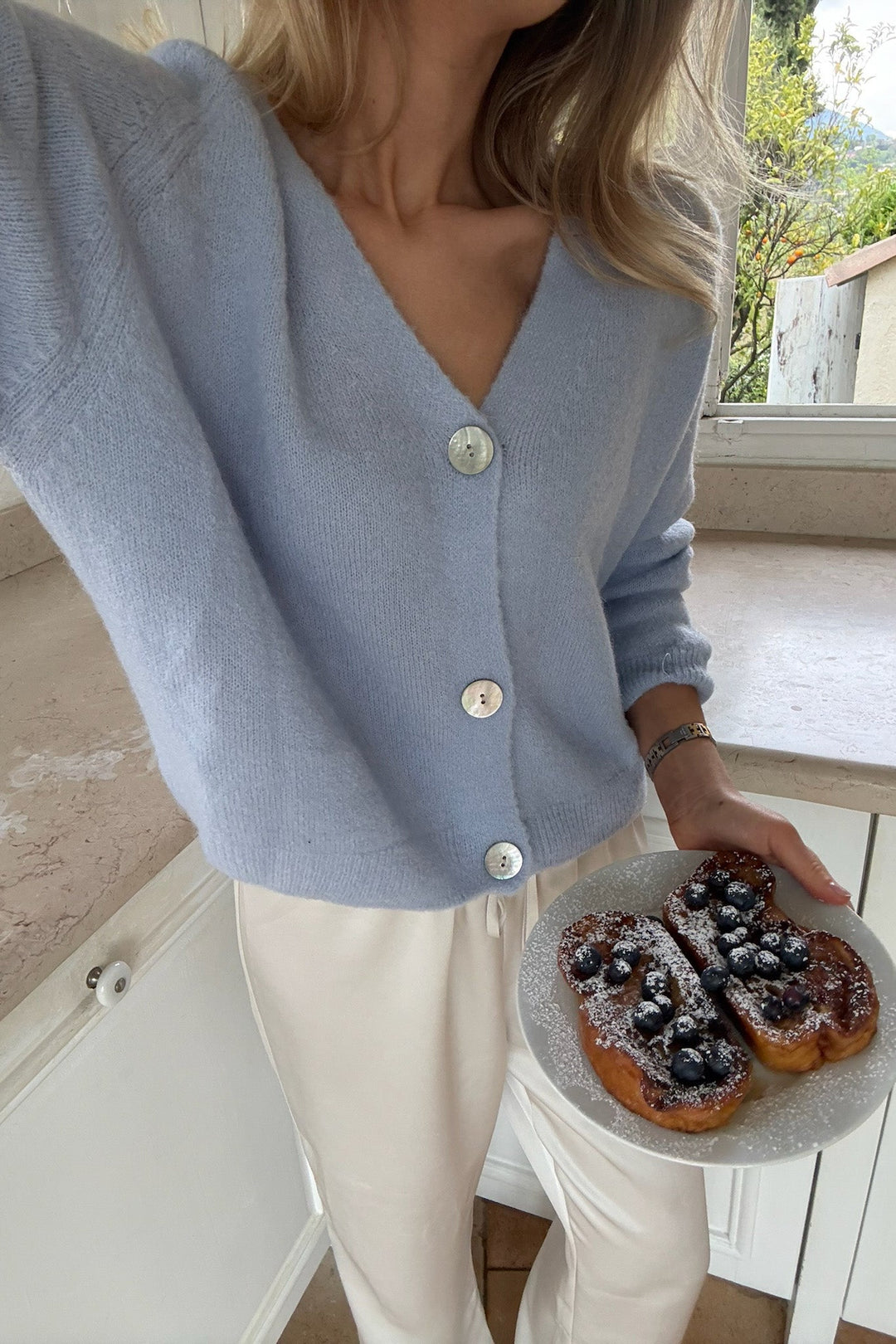Vicky Cardigan Light Blue | Genser | Smuk - Dameklær på nett