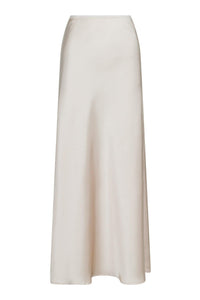Vicky Heavy Sateen Skirt Champagne