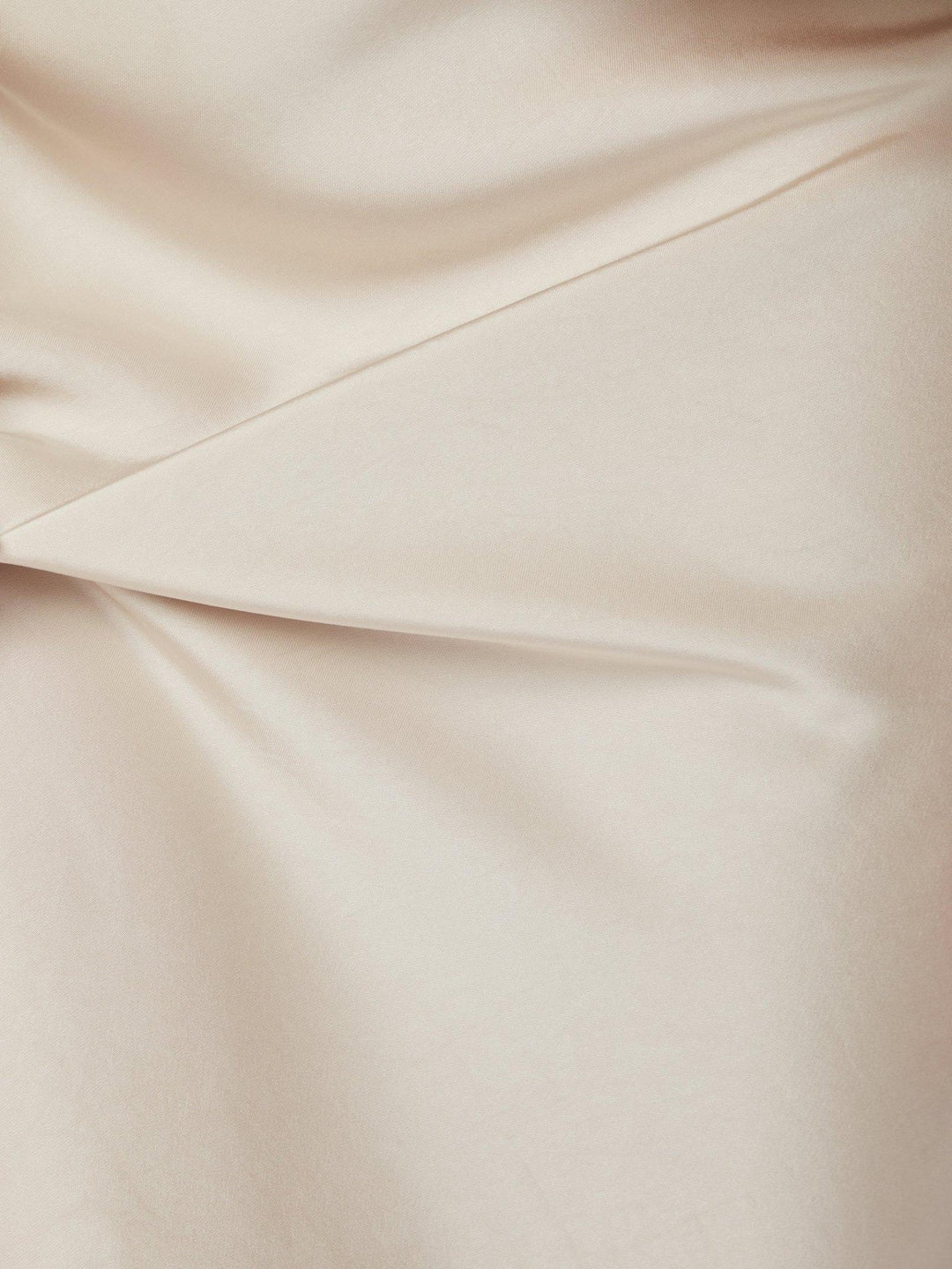 Vicky Heavy Sateen Skirt Champagne | Skjørt | Smuk