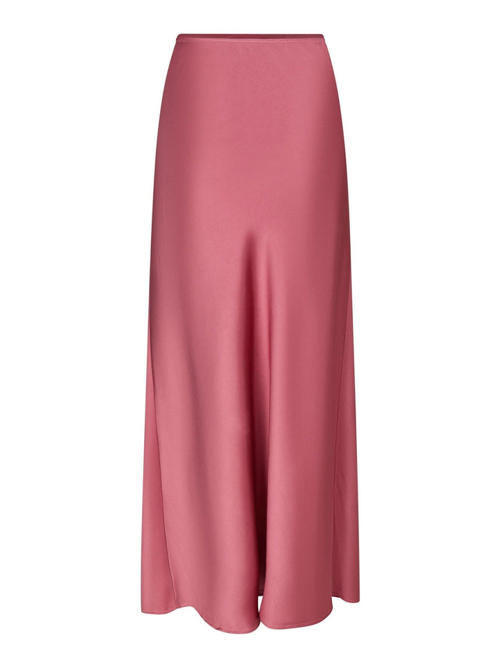 Vicky Heavy Sateen Skirt Cherry Pink | Skjørt | Smuk