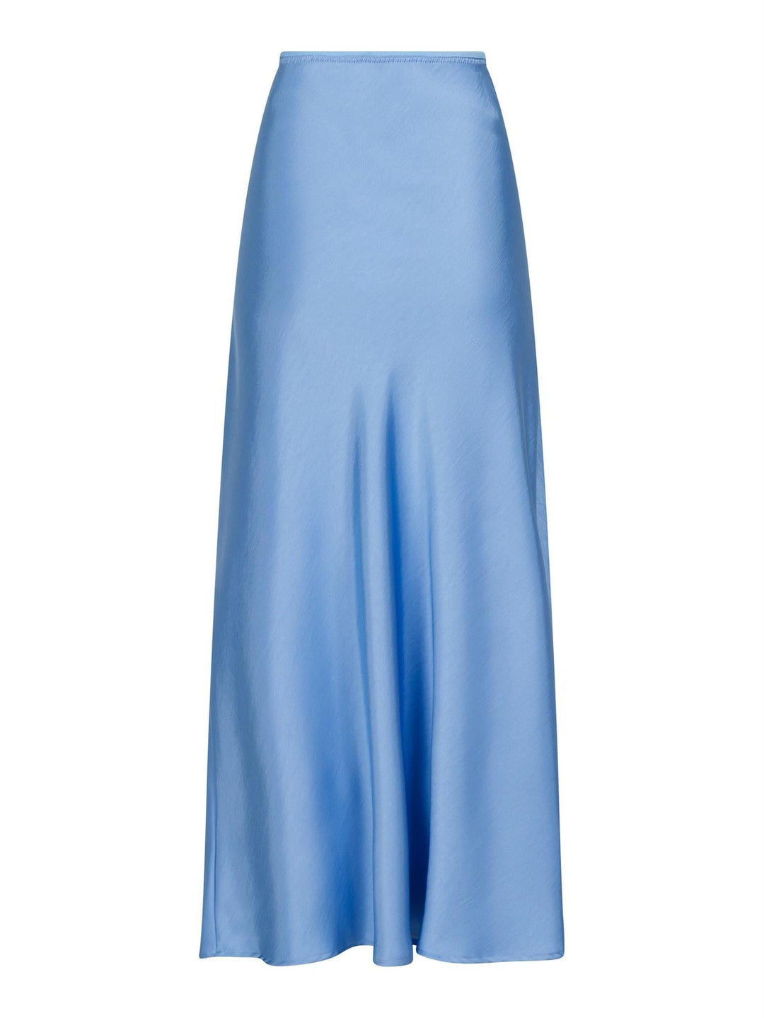 Vicky Heavy Sateen Skirt Dusty Blue | Skjørt | Smuk - Dameklær på nett