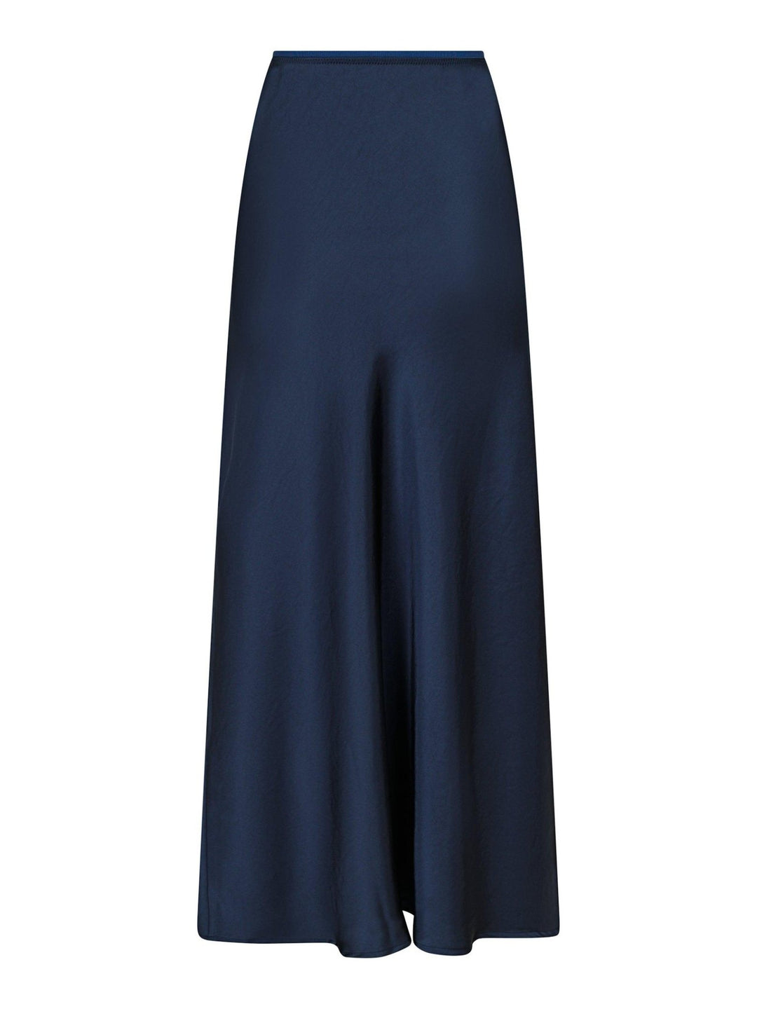 Vicky Heavy Sateen Skirt Midnight Blue | Skjørt | Smuk - Dameklær på nett