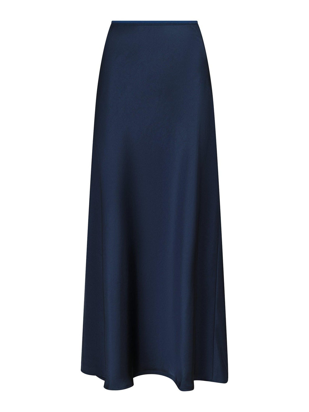 Vicky Heavy Sateen Skirt Midnight Blue | Skjørt | Smuk - Dameklær på nett
