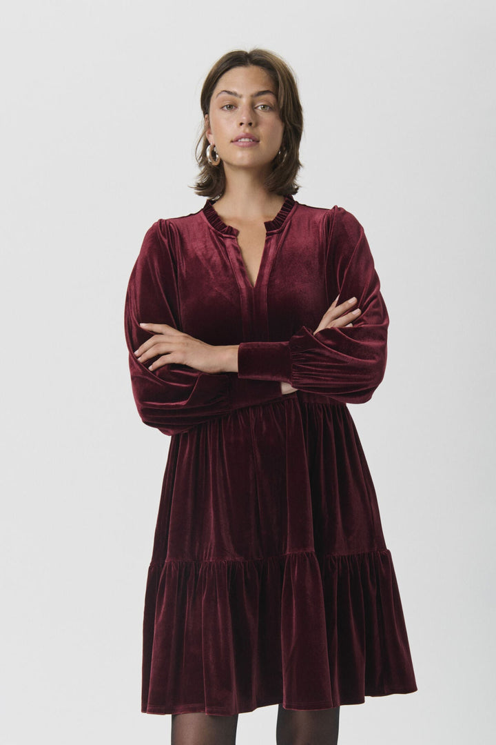 Viggase Dress Tawny Port | Kjoler | Smuk - Dameklær på nett