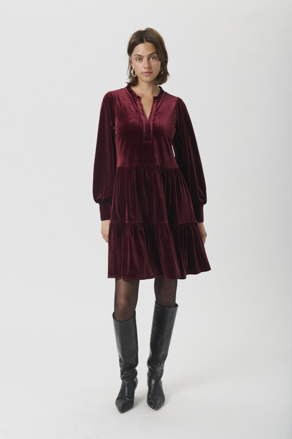 Viggase Dress Tawny Port | Kjoler | Smuk - Dameklær på nett
