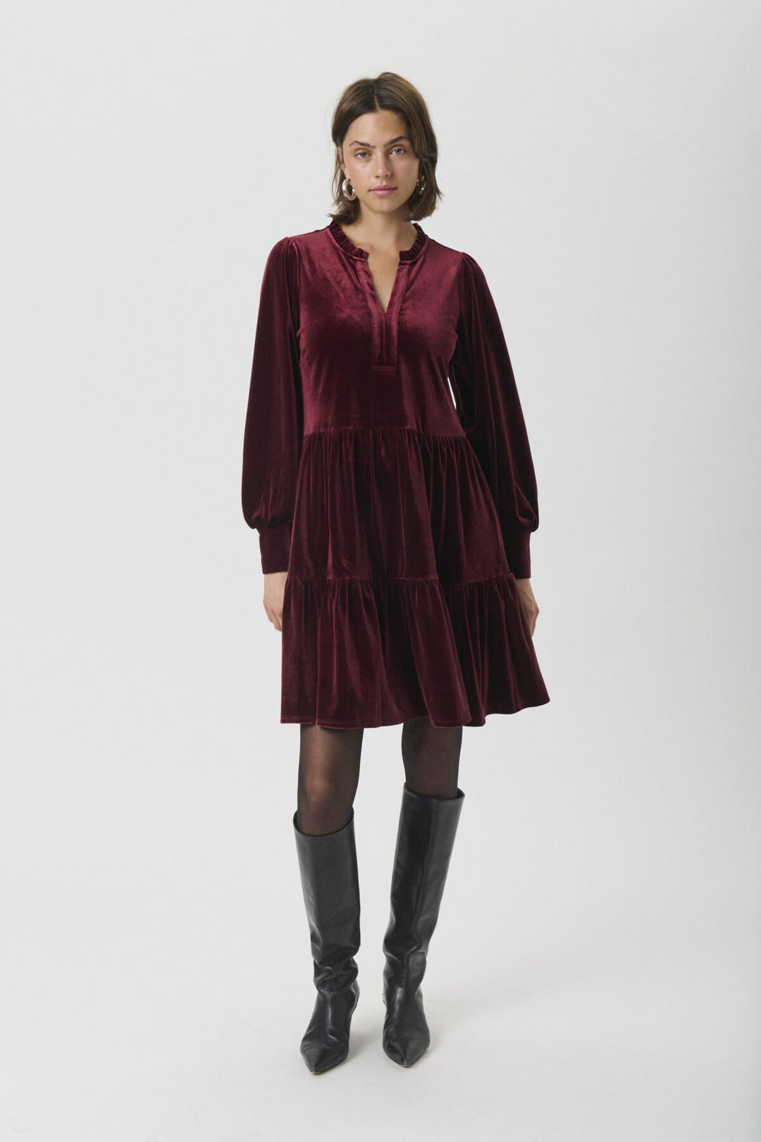 Viggase Dress Tawny Port | Kjoler | Smuk - Dameklær på nett