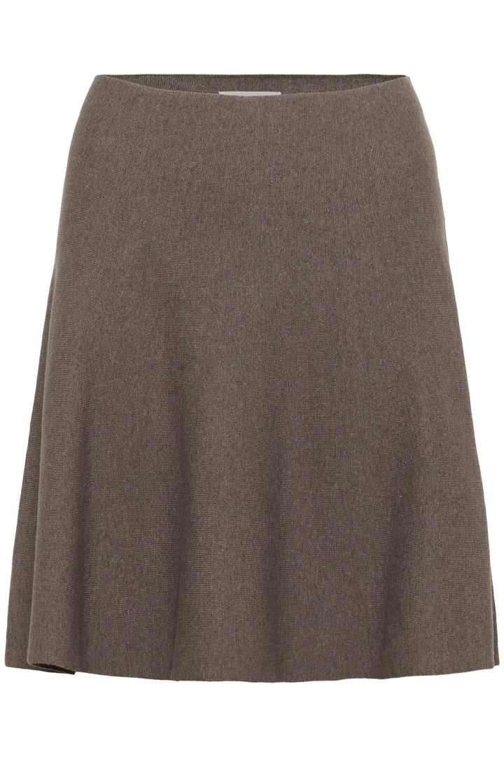 Vikes Skirt Mink Melange | Skjørt | Smuk - Dameklær på nett