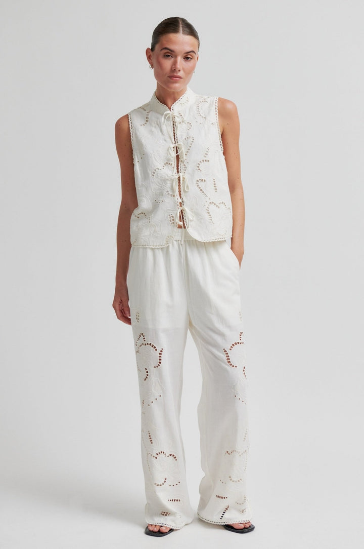 Vilea Trousers Eggnog | Bukser | Smuk