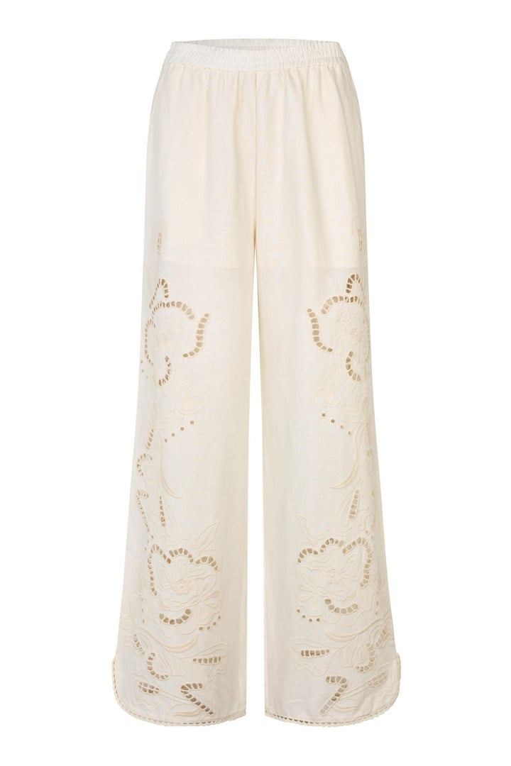 Vilea Trousers Eggnog | Bukser | Smuk