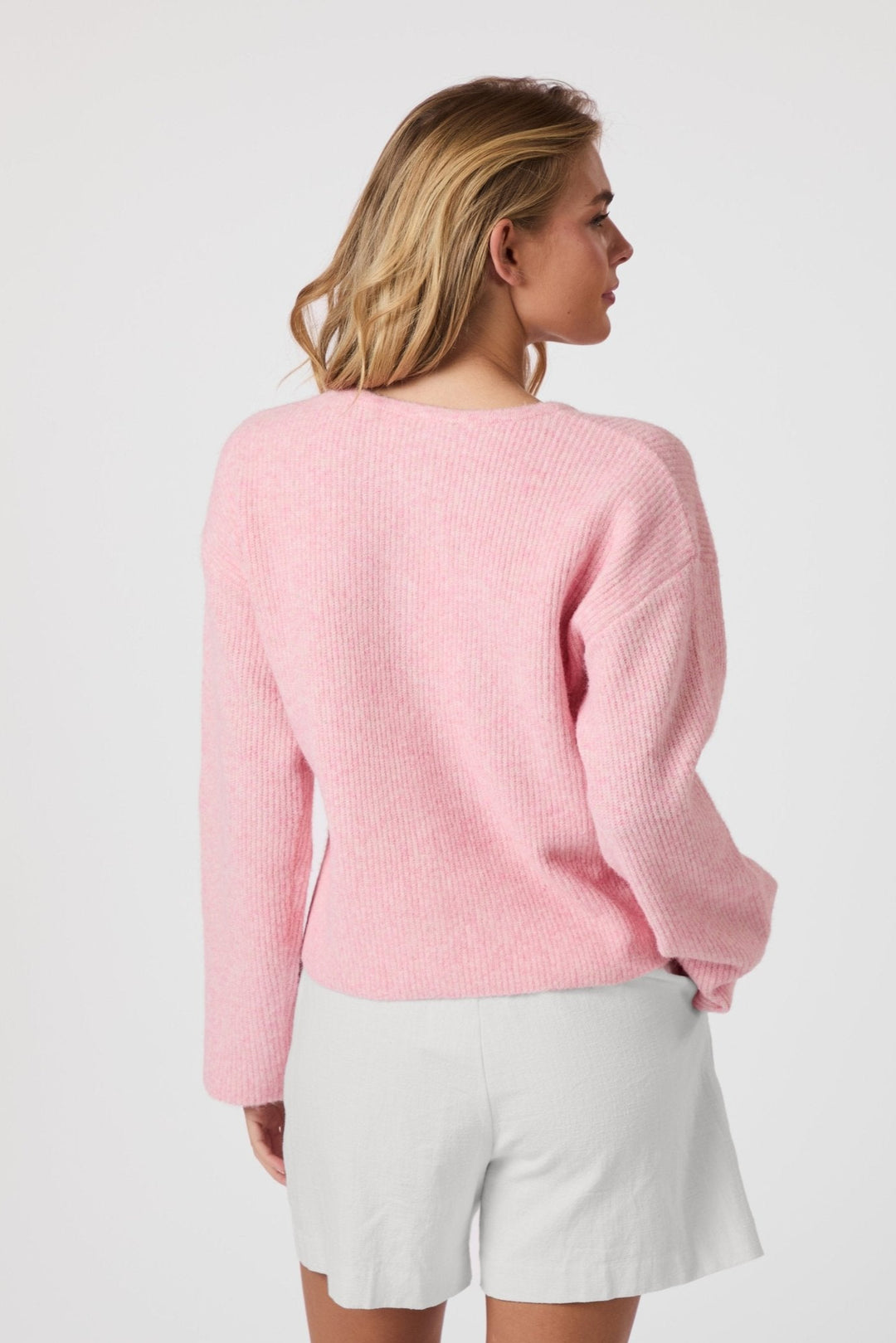 Vilja Knit Cardigan Pink | Genser | Smuk - Dameklær på nett