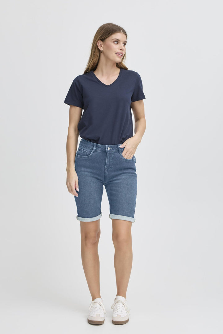 Vilja Pam Sho 1 Light Blue Denim | Shorts | Smuk - Dameklær på nett