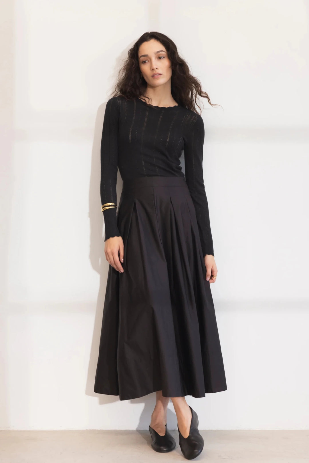 Vilja Skirt Black | Skjørt | Smuk