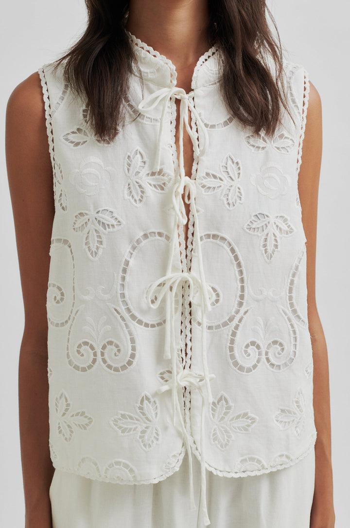 Vilma Top White | Topper | Smuk - Dameklær på nett