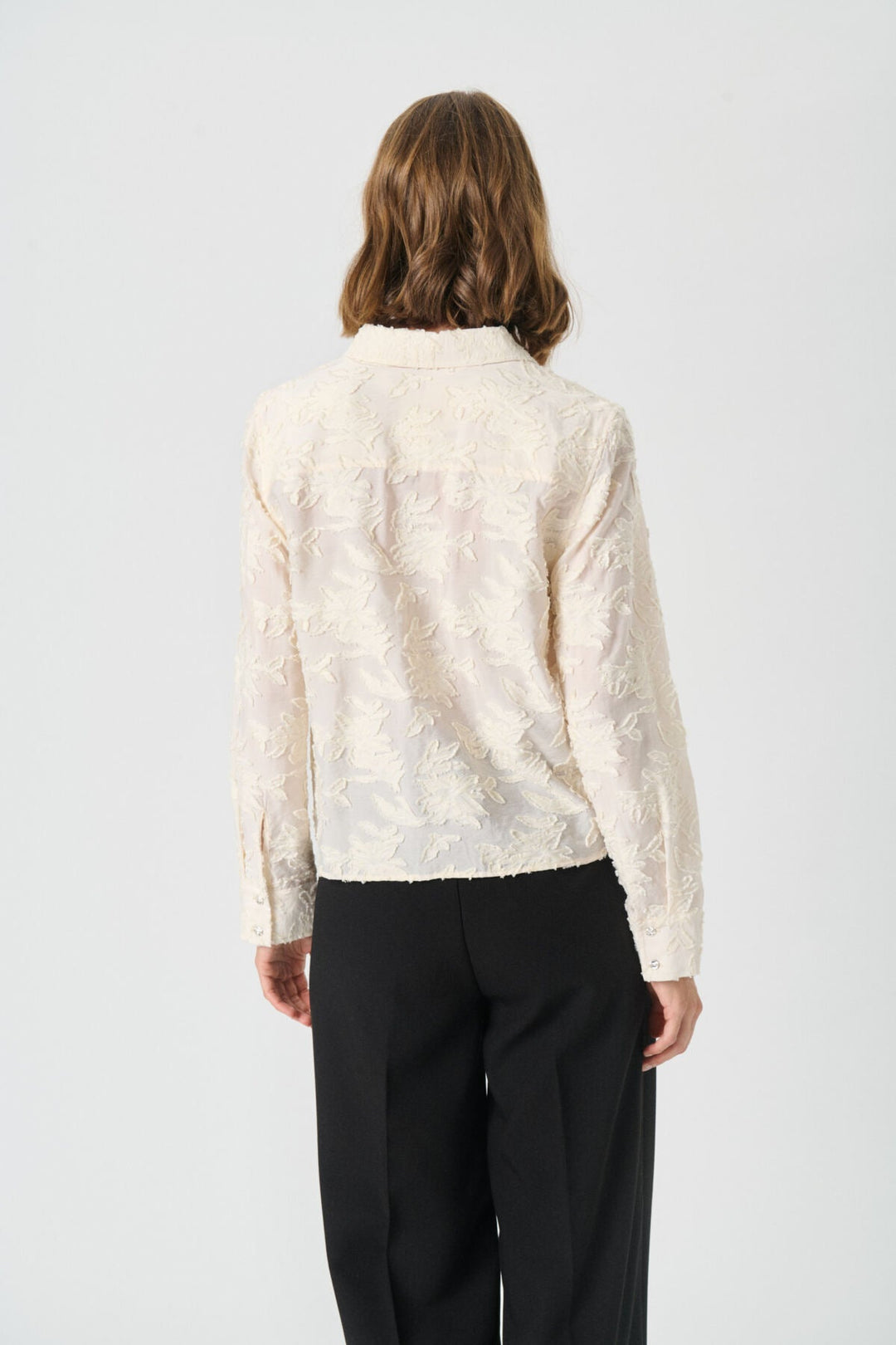 Vilya Shirt Whitecap Gray | Skjorter og bluser | Smuk - Dameklær på nett