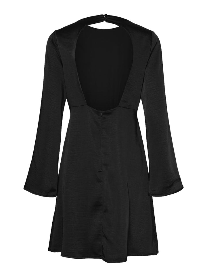 Vima Ls Open Back Dress Black | Kjoler | Smuk - Dameklær på nett