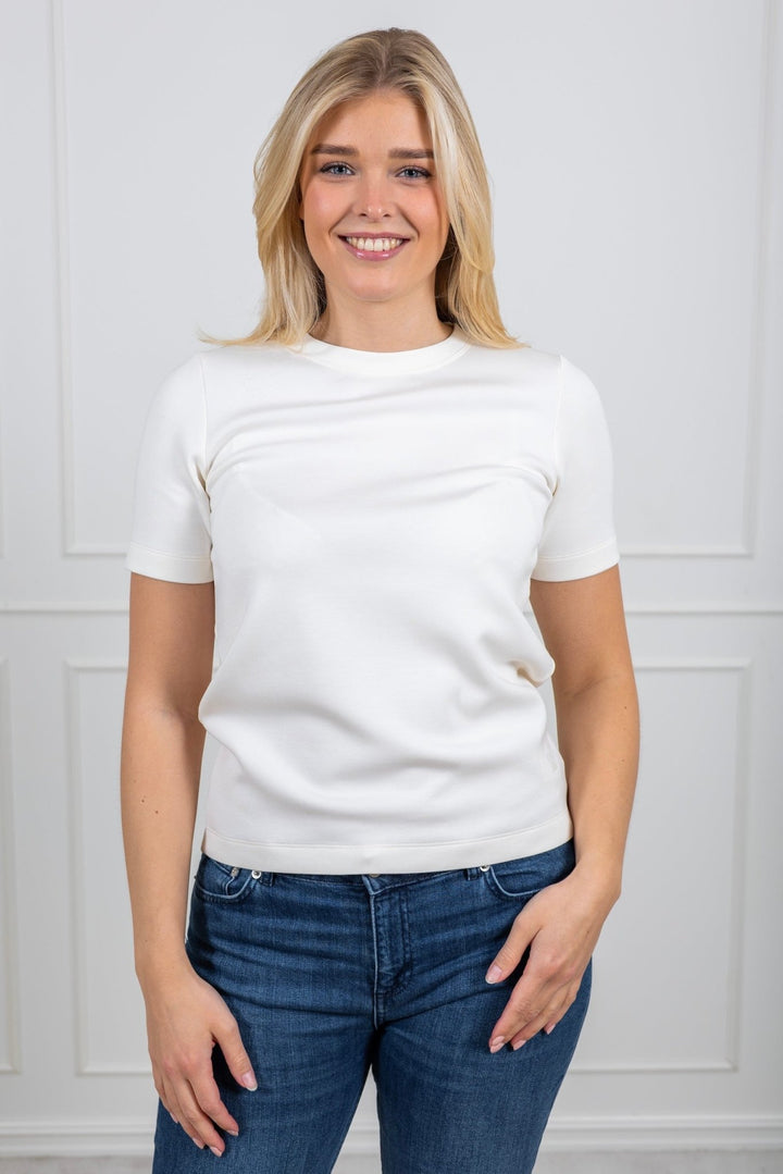 Vincentiw Karmen T-Shirt Whisper White | Topper | Smuk - Dameklær på nett