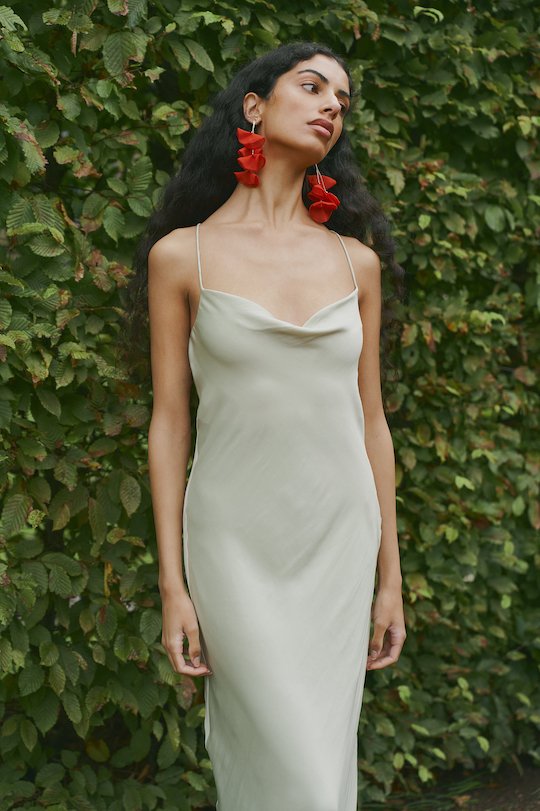 Viola Dress Spring Green | Kjoler | Smuk - Dameklær på nett