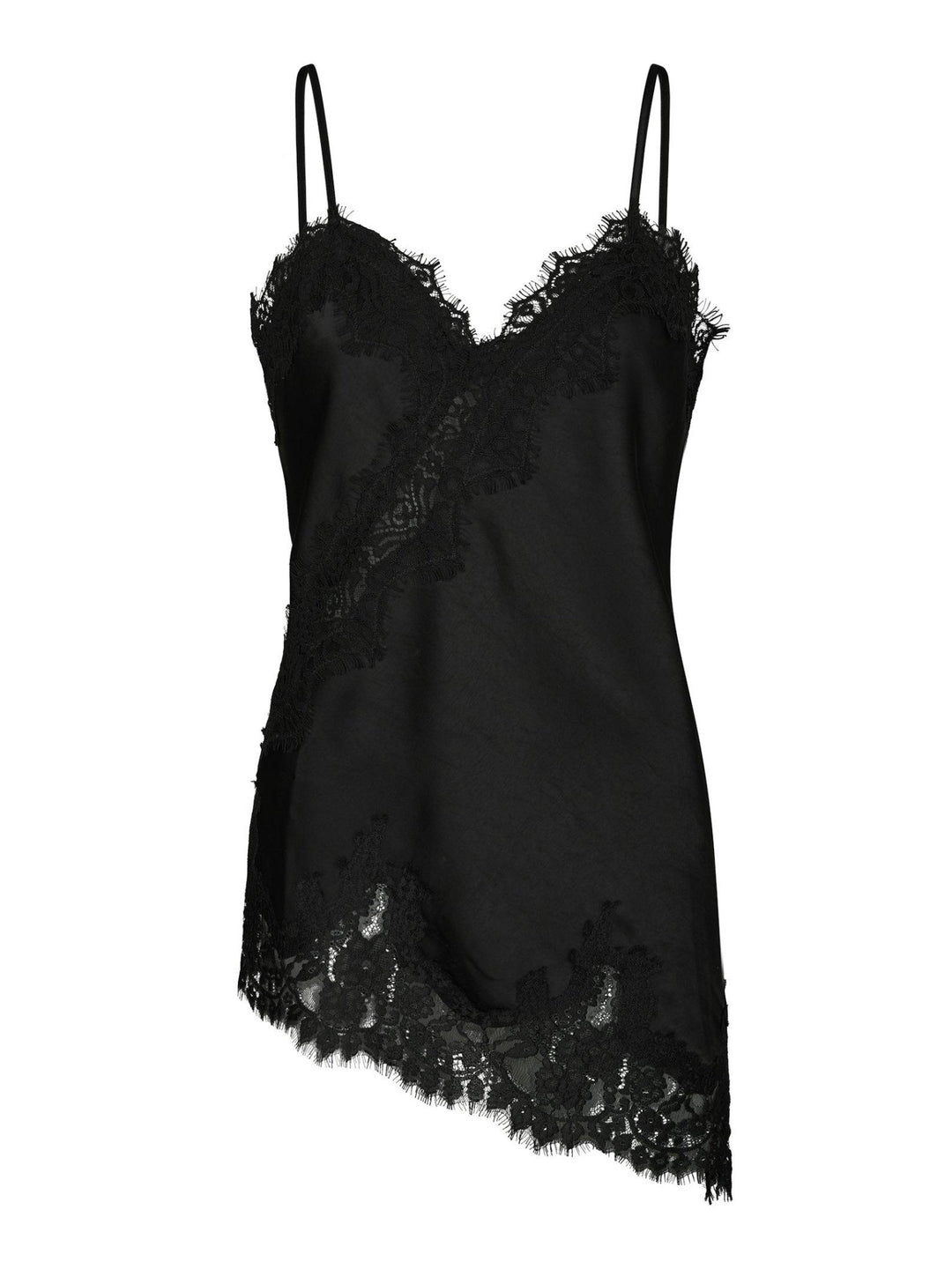 Viole Lace Top Black | Topper | Smuk