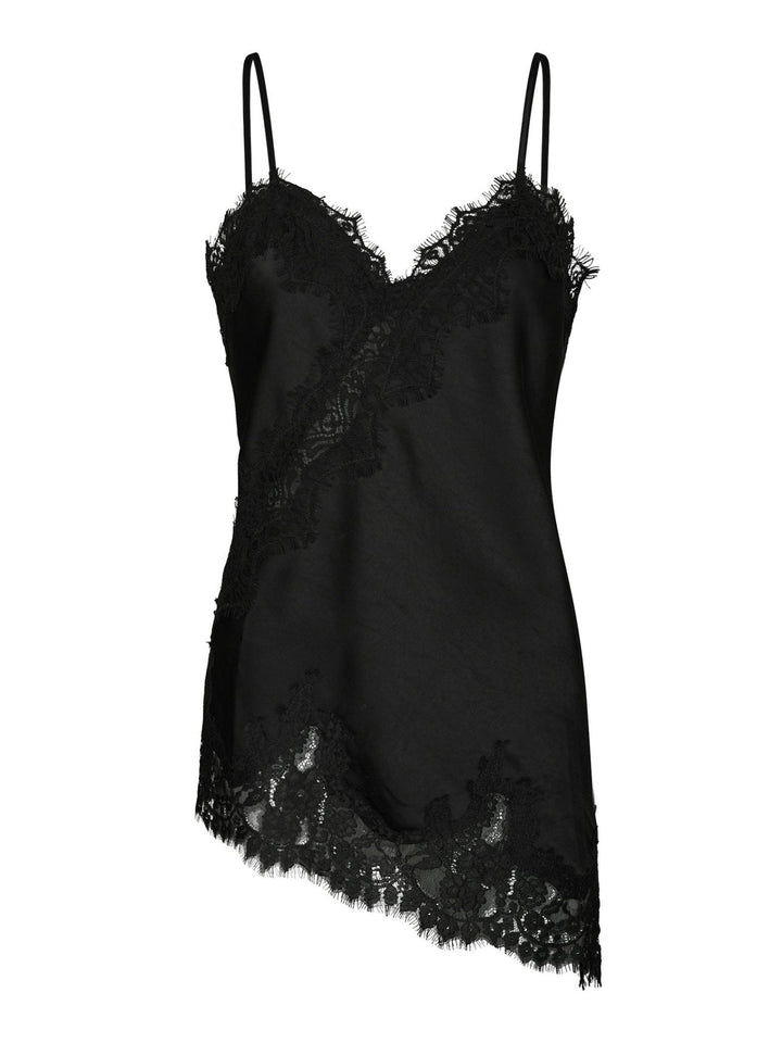 Viole Lace Top Black | Topper | Smuk