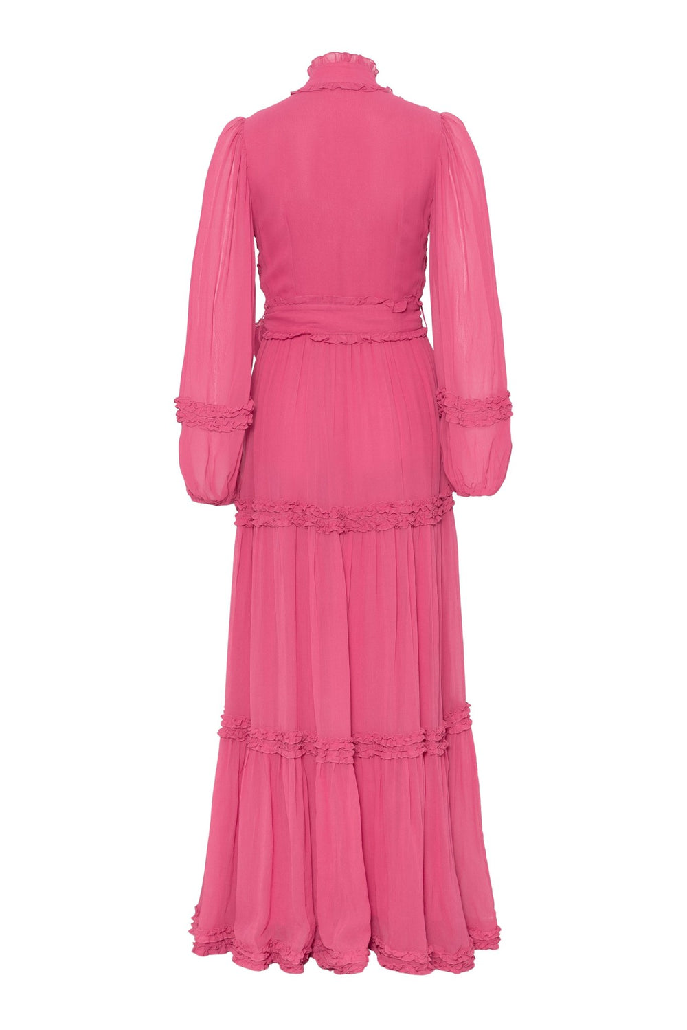 Violetta Maxi Dress Hot Pink | Kjoler | Smuk