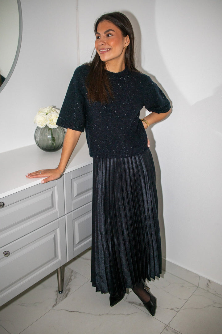 Violetta Skirt Dark Navy | Skjørt | Smuk
