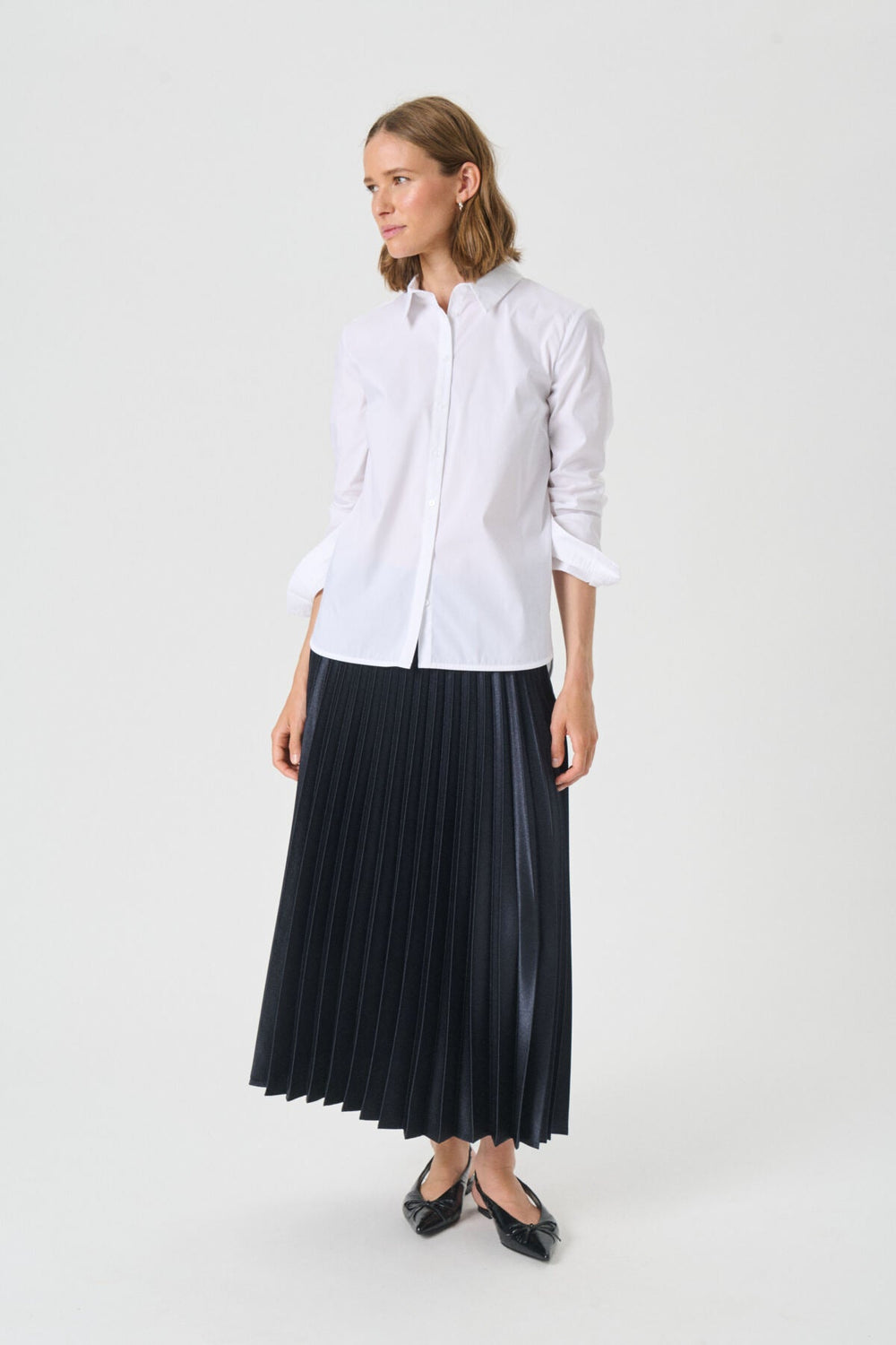 Violetta Skirt Dark Navy | Skjørt | Smuk - Dameklær på nett