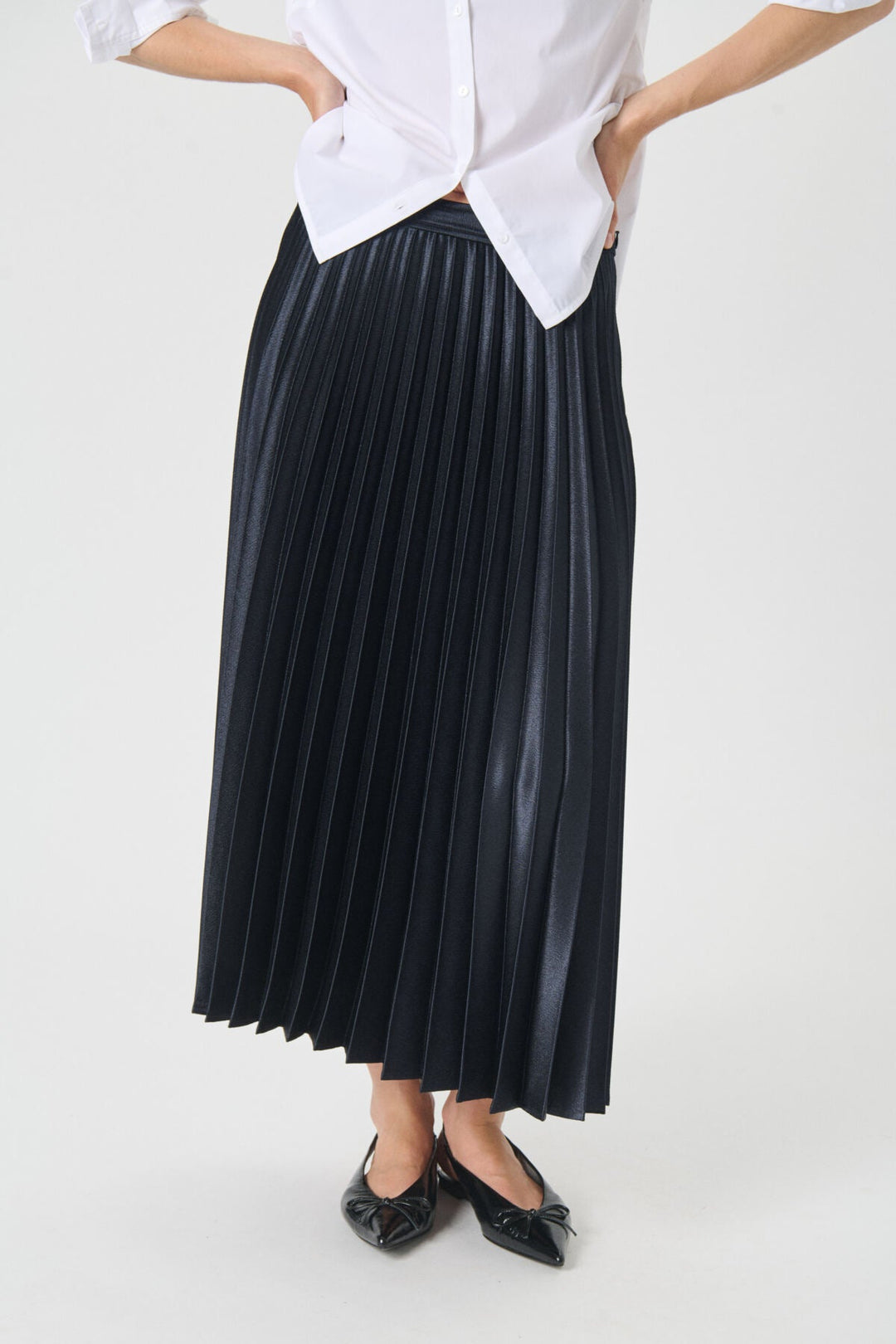 Violetta Skirt Dark Navy | Skjørt | Smuk - Dameklær på nett