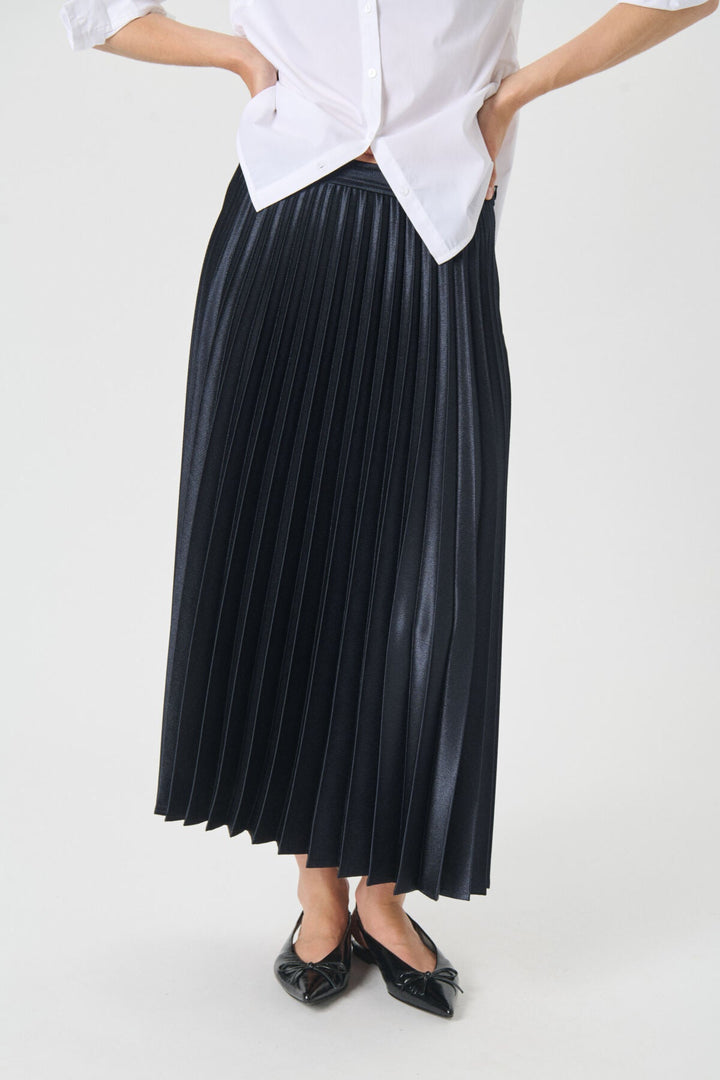 Violetta Skirt Dark Navy | Skjørt | Smuk - Dameklær på nett