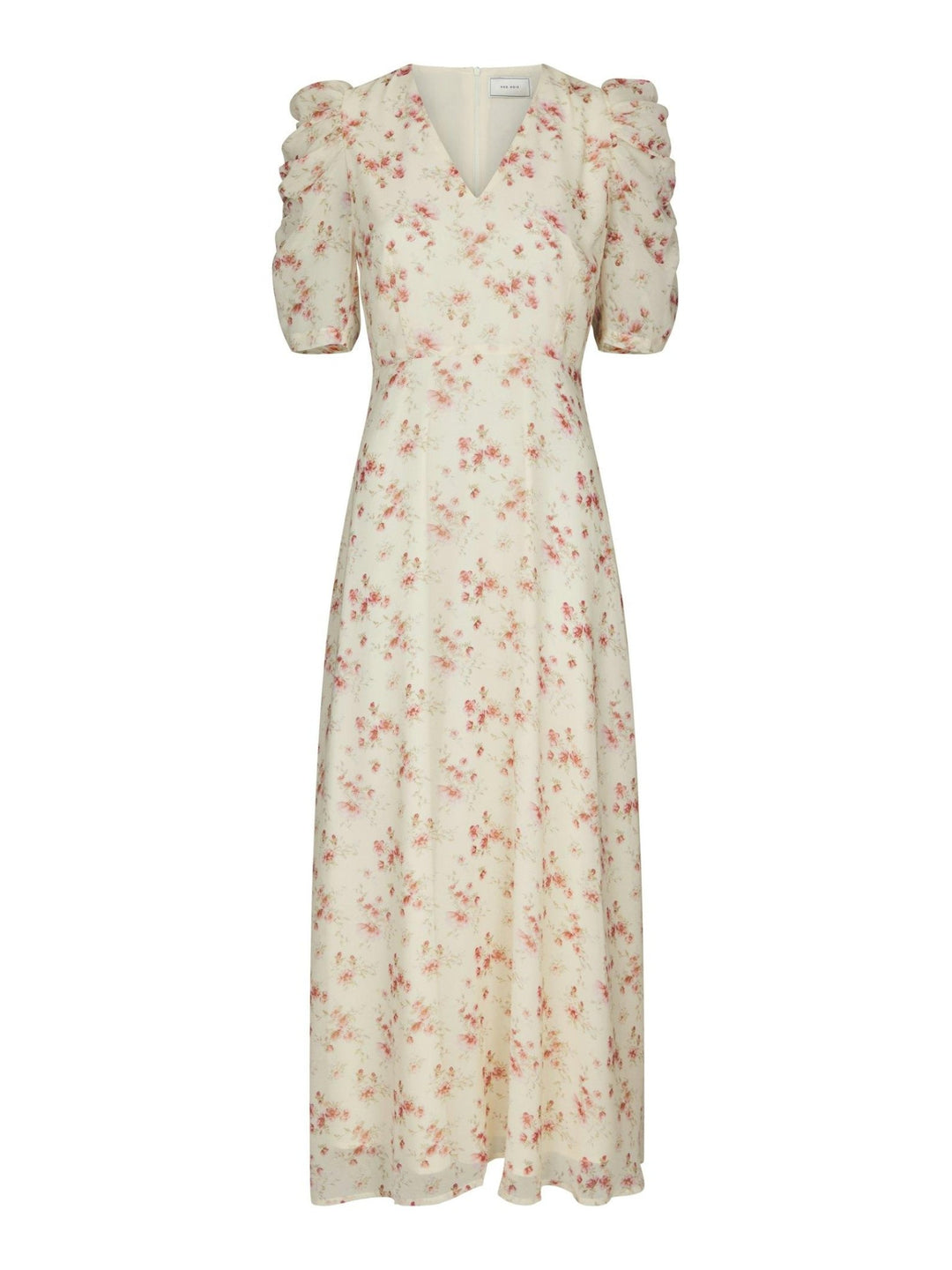 Vira Floral Dress Creme | Kjoler | Smuk