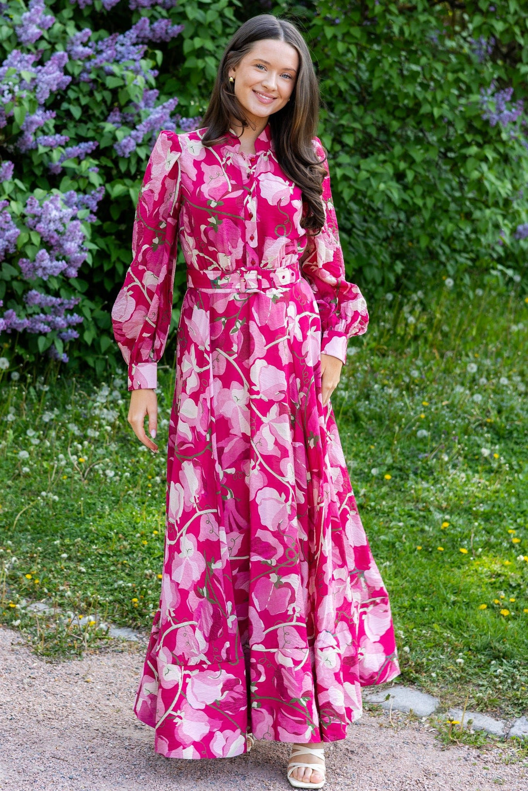 Viscose Belt Dress Amour | Kjoler | Smuk - Dameklær på nett