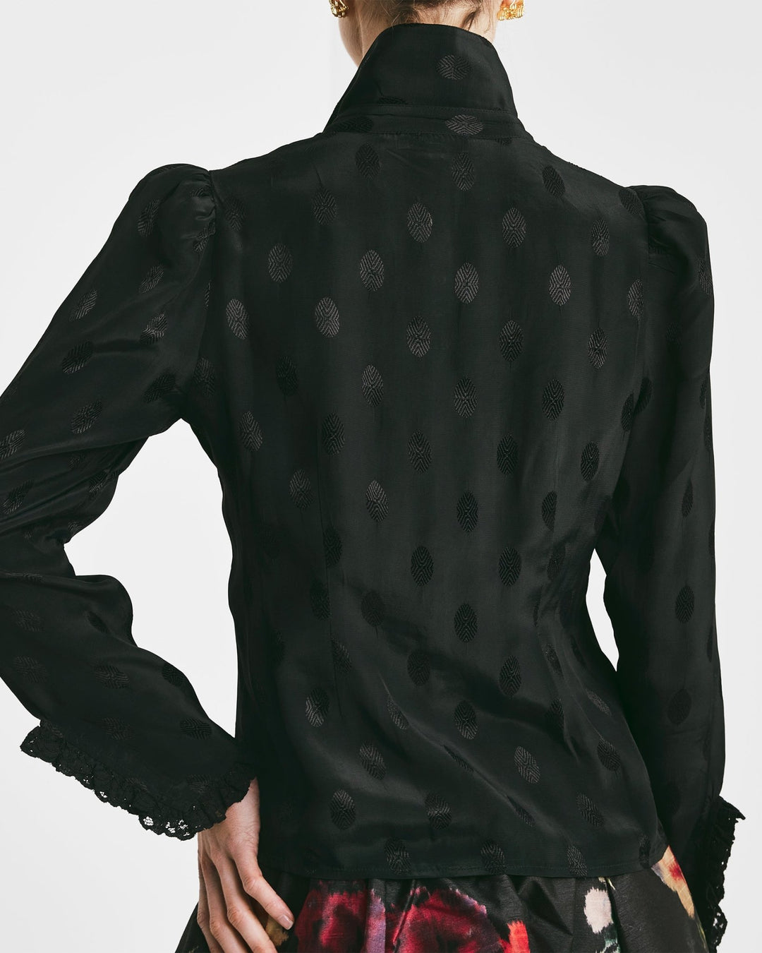 Viscose Blouse Black | Skjorter og bluser | Smuk - Dameklær på nett