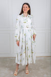 Viscose Shirt Dress Tea Garden
