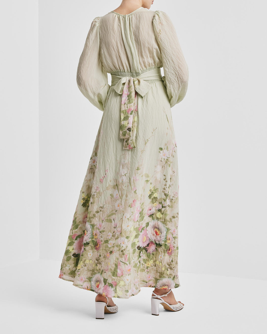 Viscose V - Neck Dress Growing Garden | Kjoler | Smuk