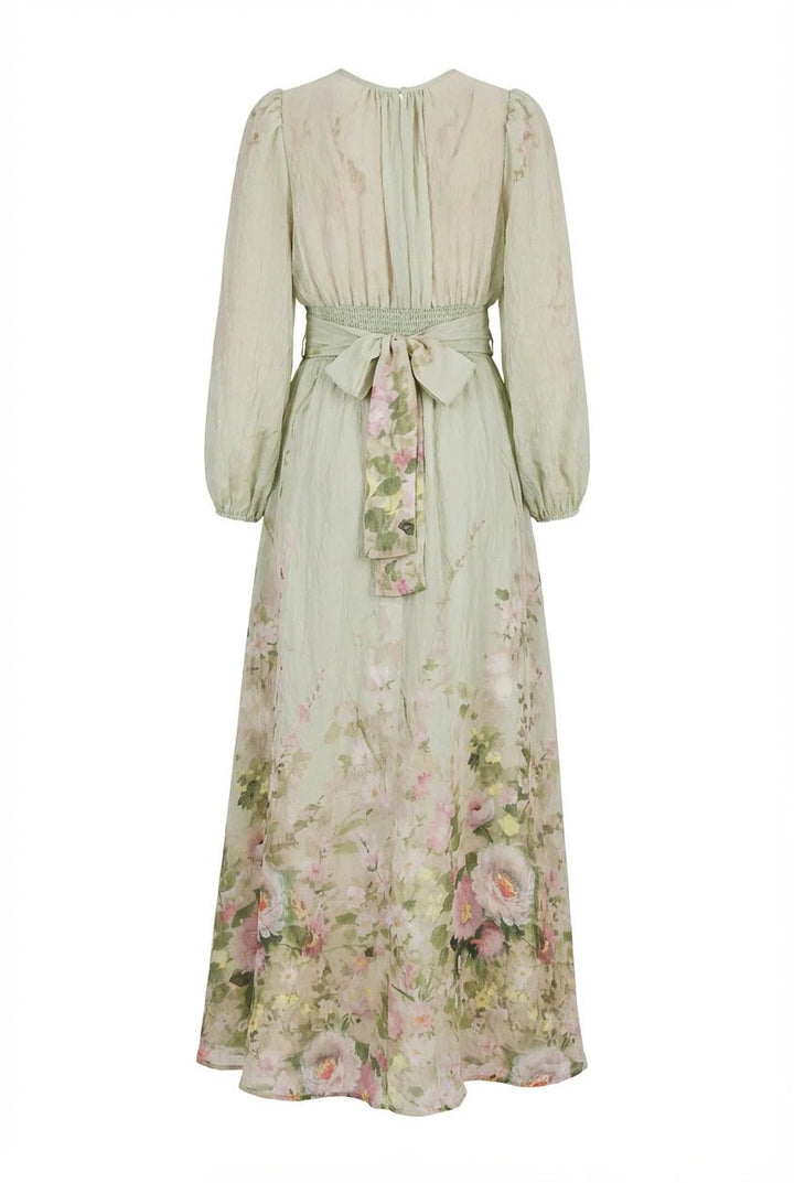 Viscose V - Neck Dress Growing Garden | Kjoler | Smuk