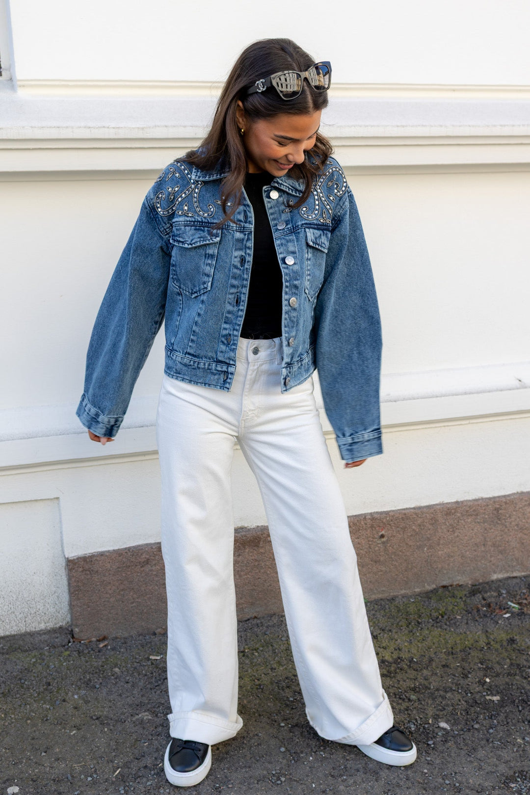 Vision Ls Denim Emb Jacket Light Blue Denim | Yttertøy | Smuk