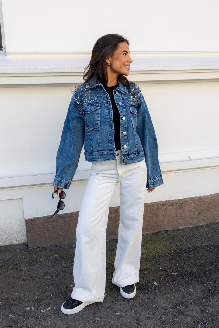 Vision Ls Denim Emb Jacket Light Blue Denim | Yttertøy | Smuk