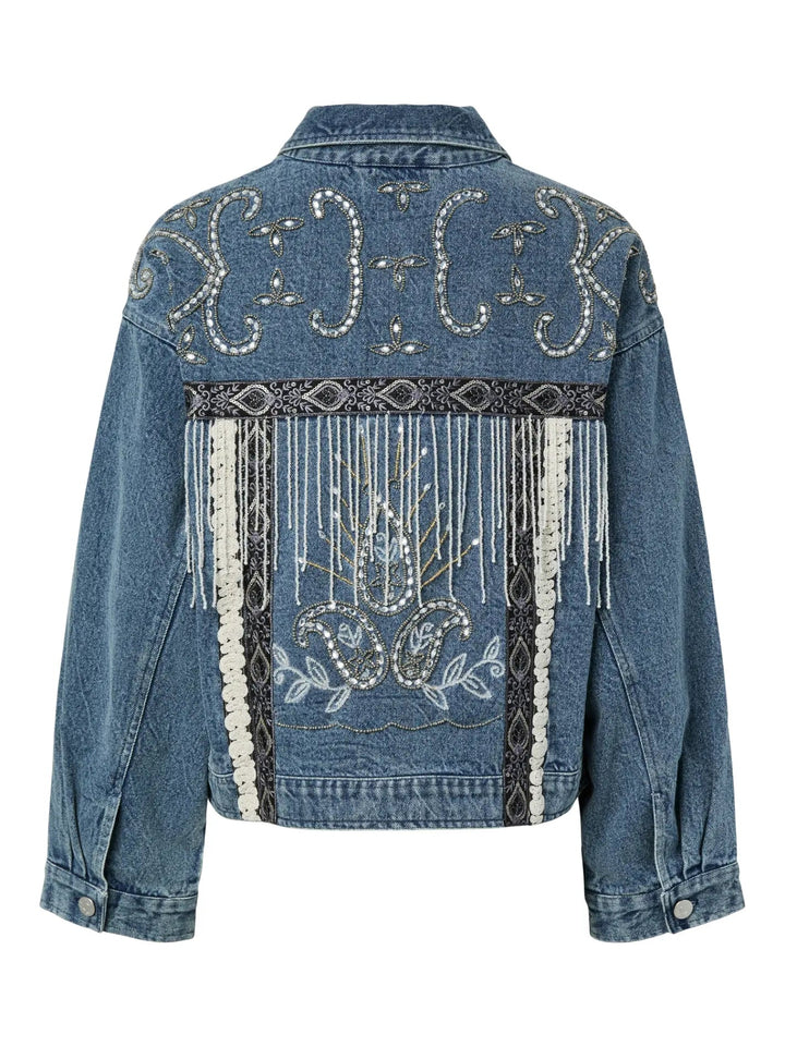 Vision Ls Denim Emb Jacket Light Blue Denim | Yttertøy | Smuk