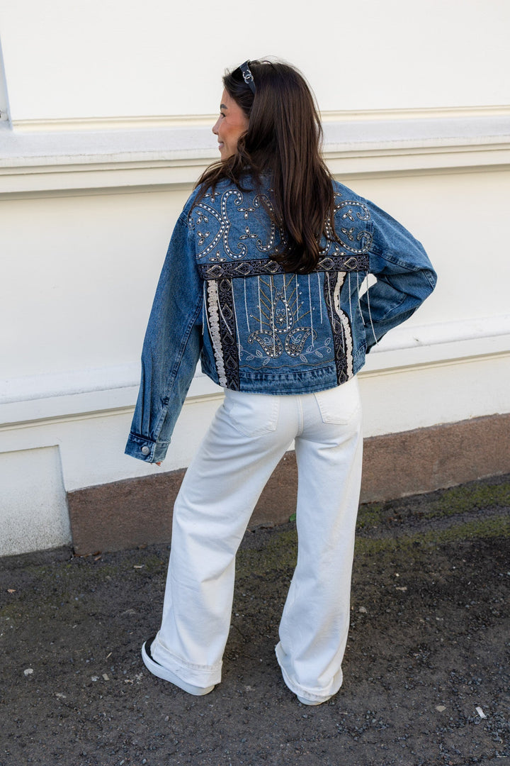 Vision Ls Denim Emb Jacket Light Blue Denim | Yttertøy | Smuk
