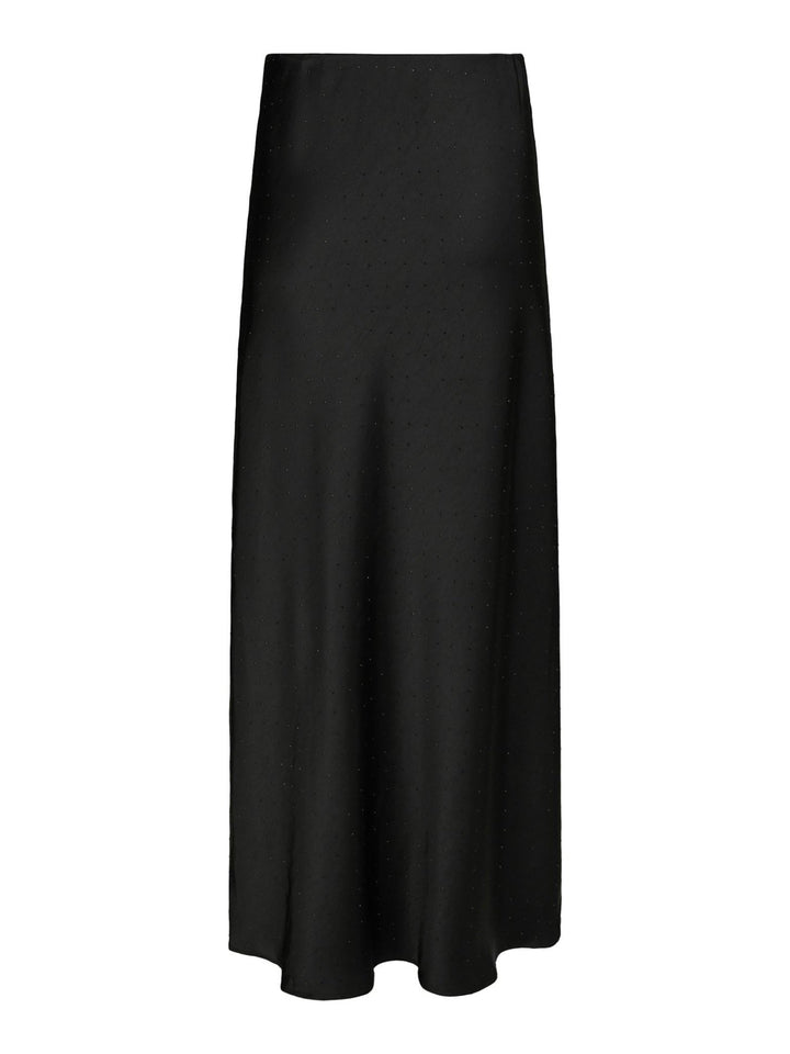 Viso Heavy Sateen Bedaz Skirt Black | Skjørt | Smuk