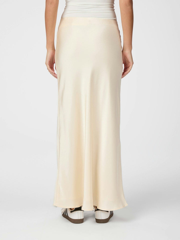 Viso Heavy Sateen Skirt Pearl | Skjørt | Smuk