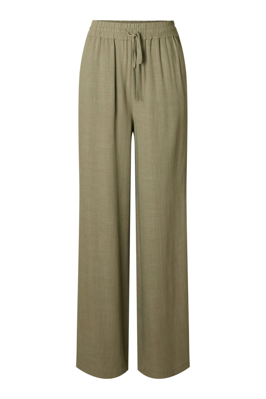 Viva - Gulia Hw Long Sun Pant Vetiver | Bukser | Smuk - Dameklær på nett