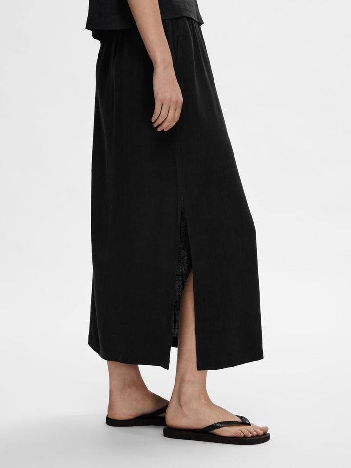 Viva Hw Ankle Skirt Black | Skjørt | Smuk - Dameklær på nett