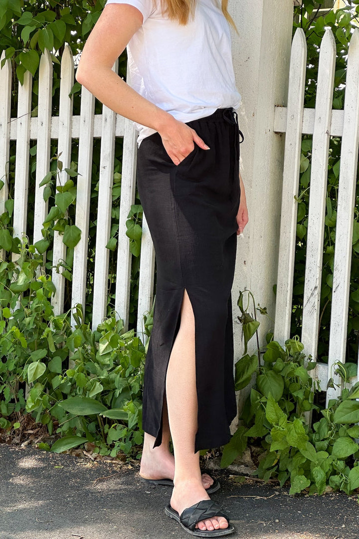 Viva Hw Ankle Skirt Black | Skjørt | Smuk - Dameklær på nett