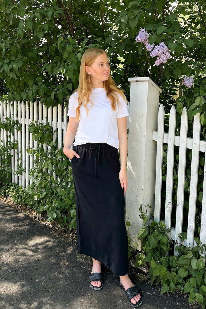 Viva Hw Ankle Skirt Black | Skjørt | Smuk - Dameklær på nett
