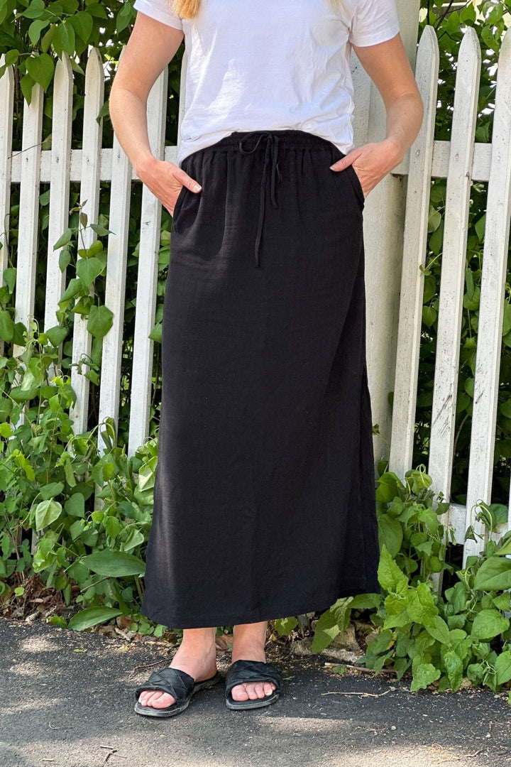 Viva Hw Ankle Skirt Black | Skjørt | Smuk - Dameklær på nett