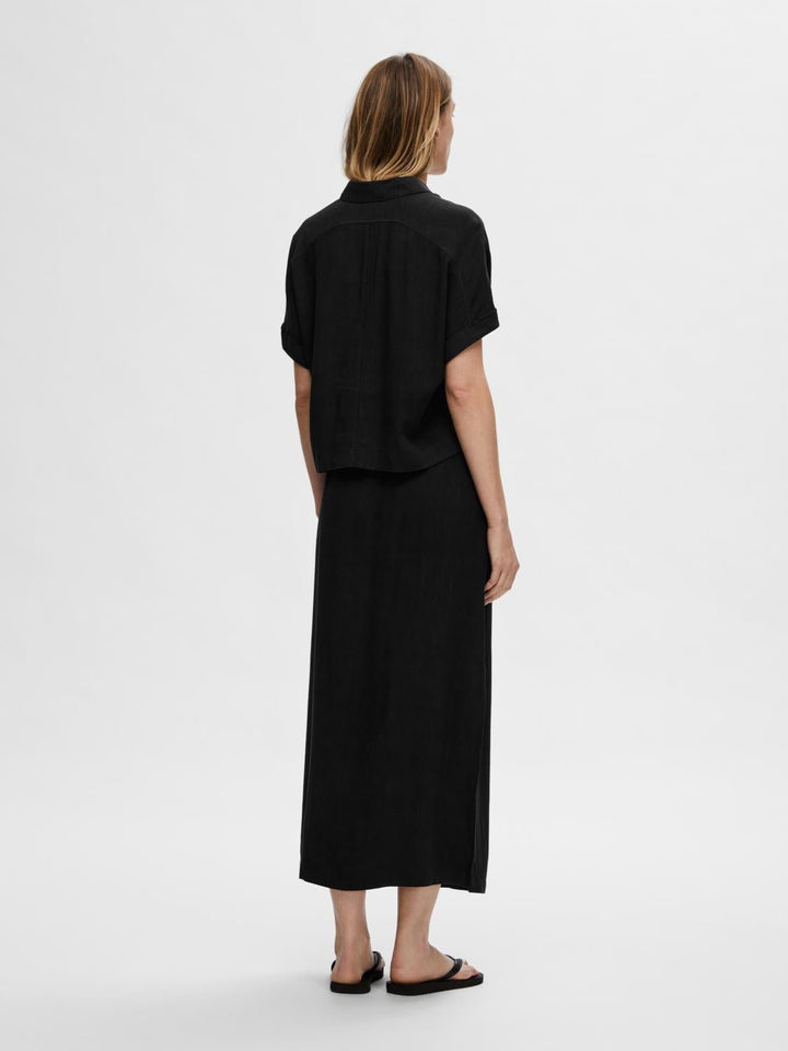 Viva Hw Ankle Skirt Black | Skjørt | Smuk - Dameklær på nett