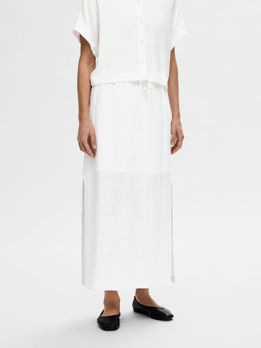 Viva Hw Ankle Skirt Snow White | Skjørt | Smuk - Dameklær på nett