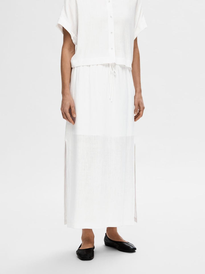 Viva Hw Ankle Skirt Snow White | Skjørt | Smuk - Dameklær på nett