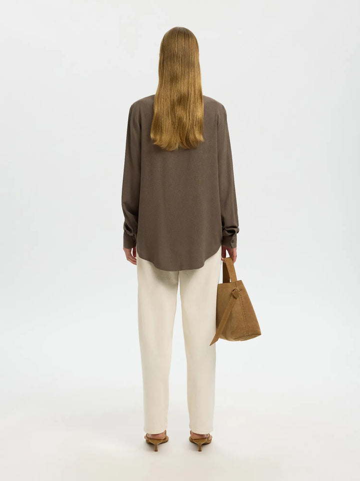 Viva Ls Sun Shirt Chocolate Chip | Skjorter og bluser | Smuk